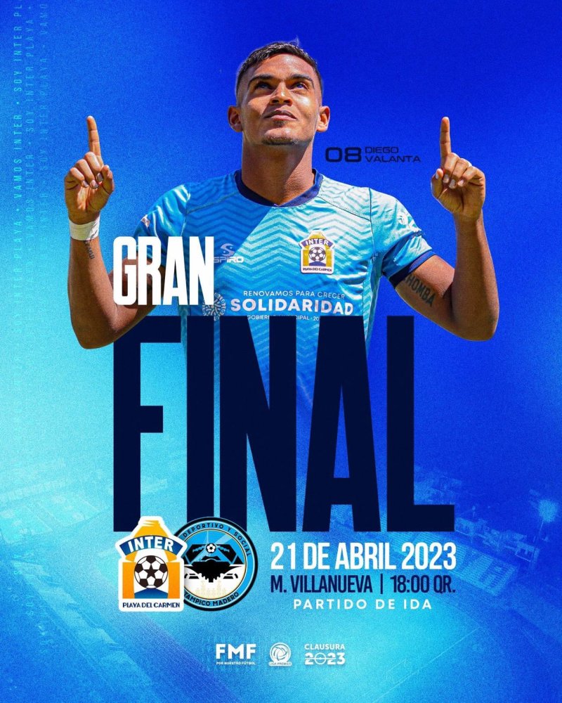 2023, AÑO QUE CONSOLIDÓ EL LEGADO DEL INTER PLAYA DEL CARMEN COMO EL GIGANTE QUINTANARROENSE