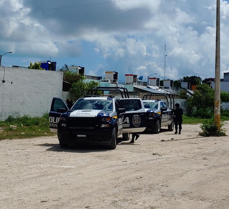 Abandonan cuerpo de un ejecutado sobre la vía pública en Cancún