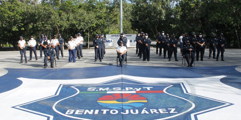 Academia de Policía en Cancún trabaja para formar mejores elementos