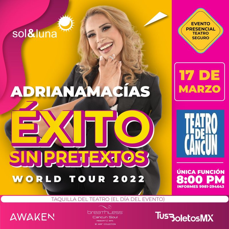 Adriana Macias en Cancún