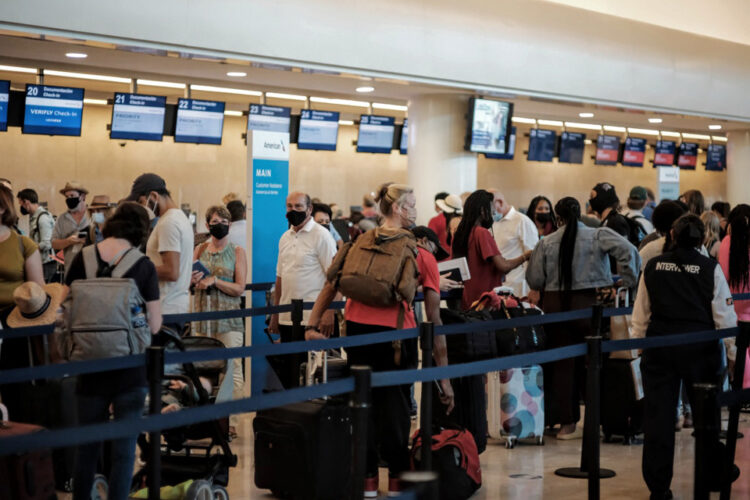 Aeropuerto de Cancún, con 487 operaciones este día y conexión con 20 países