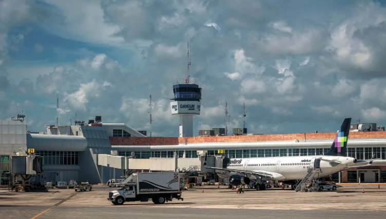 Aeropuerto de Cancún, lejos del volumen de pasajeros que tenía antes de la pandemia: Asur