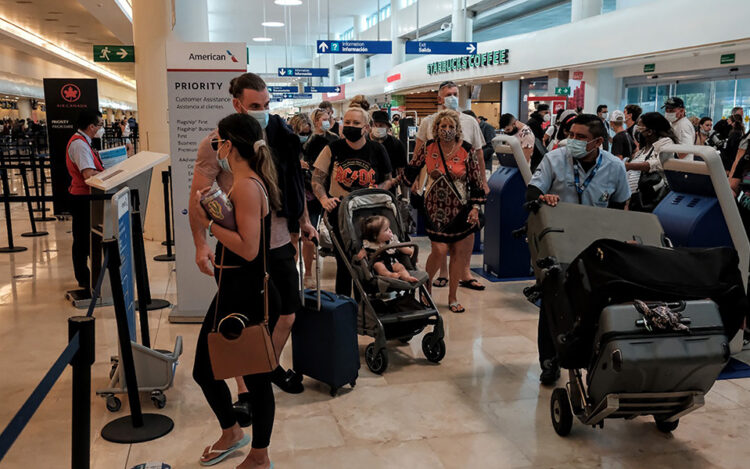 Aeropuerto de Cancún mantiene jornada por encima de las 500 operaciones