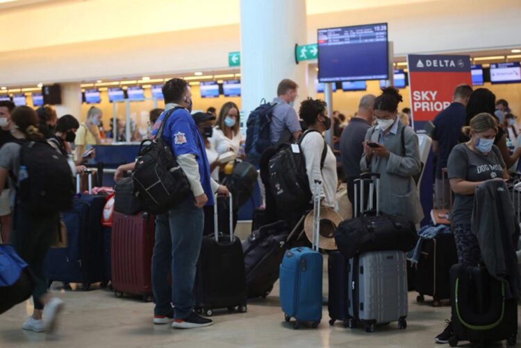 Aeropuerto de Cancún reporta 346 operaciones para este día