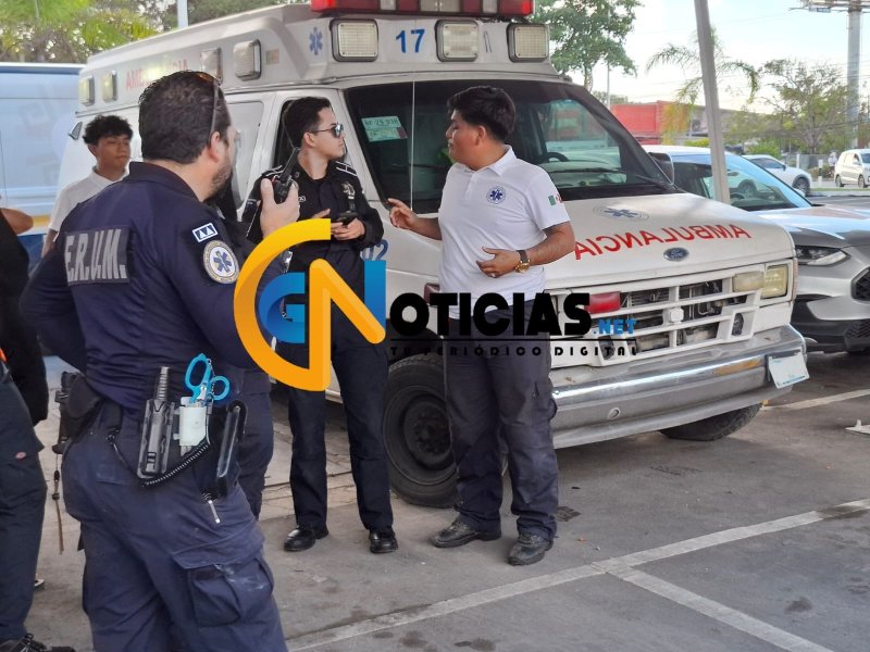 Ambulancia fue asaltados por dos sujetos armados