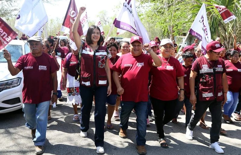 Anahí González refrenda su compromiso con las comunidades de José María Morelos