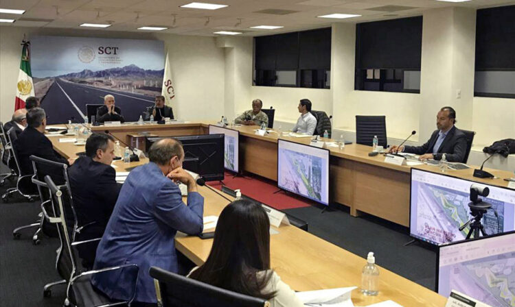 Analizan funcionarios federales proyecto del puente en la laguna Nichupté de Cancún