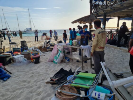 ANTICIPAN MÁS ‘OPERATIVOS COORDINADOS’: Van por liberación de playas de Solidaridad y Tulum