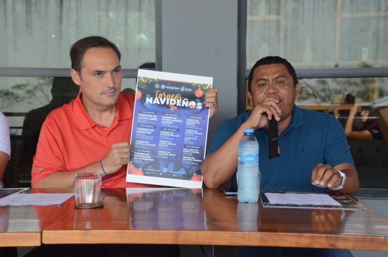 Anuncia gobierno municipal los Torneos Navideños 2022