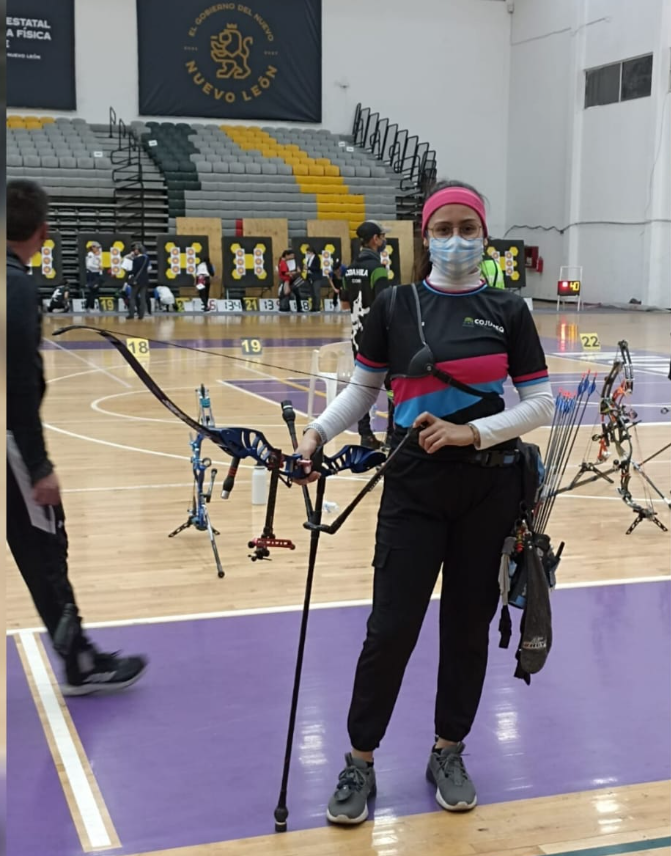 Arquera quintanarroense se posicional en el top ten nacional
