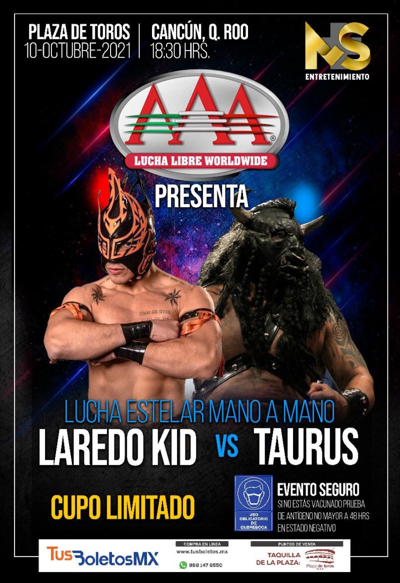 Arranca la Preventa para la Lucha Libre AAA en Cancún