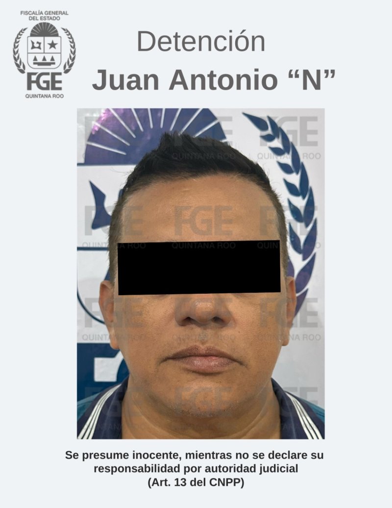 Arresta FGE de Quintana Roo a un taxista por agresiones en Benito Juárez