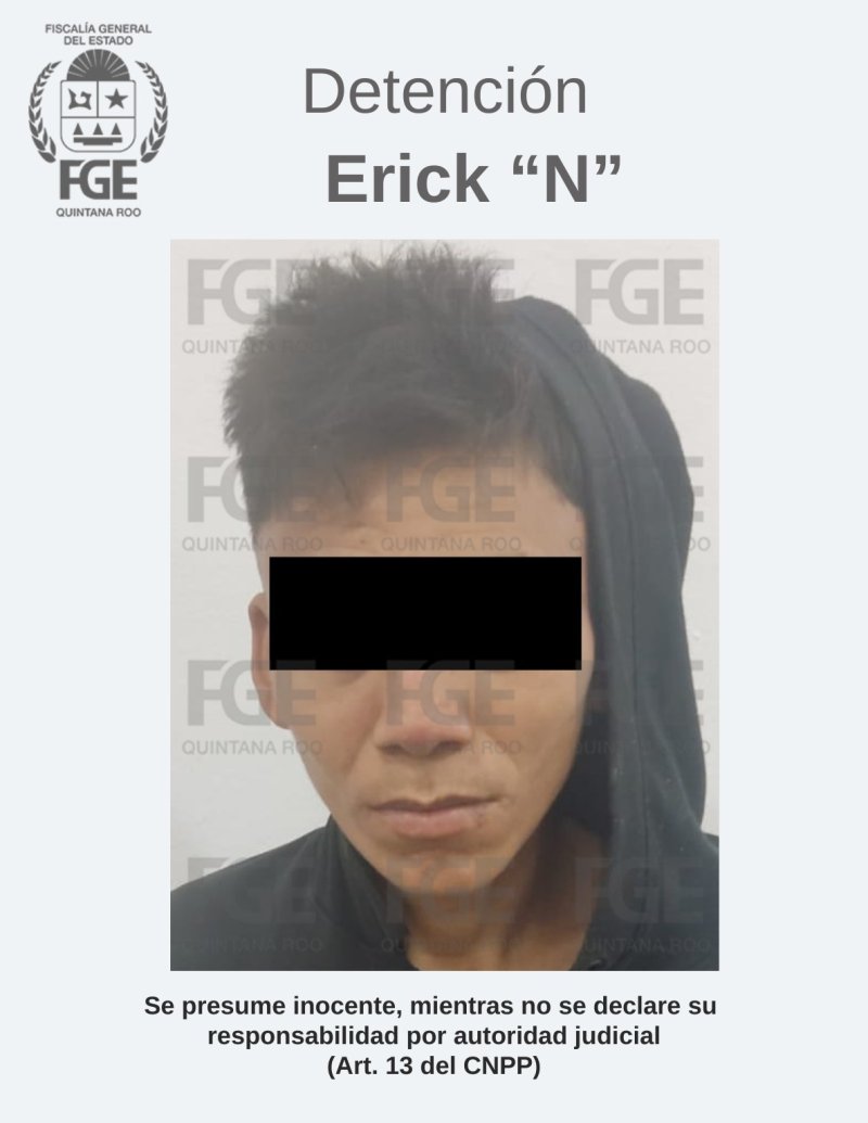 Arresta FGE de Quintana Roo a una persona por robo en Benito Juárez