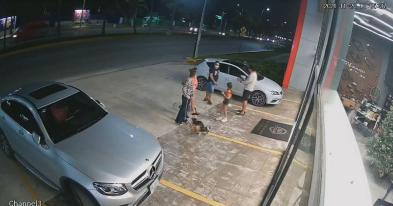 Asalto a punta de pistola queda captado en video
