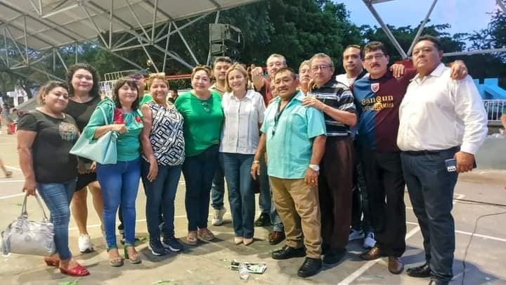 ASISTE RUTH SALAZAR A TOMA DE PROTESTA DEL COMITÉ MUNICIPAL DEL PVEM EN BENITO JUÁREZ