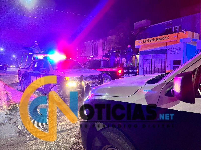 Ataque a balazos contra un domicilio en la Supermanzana 217; no se reportan lesionados