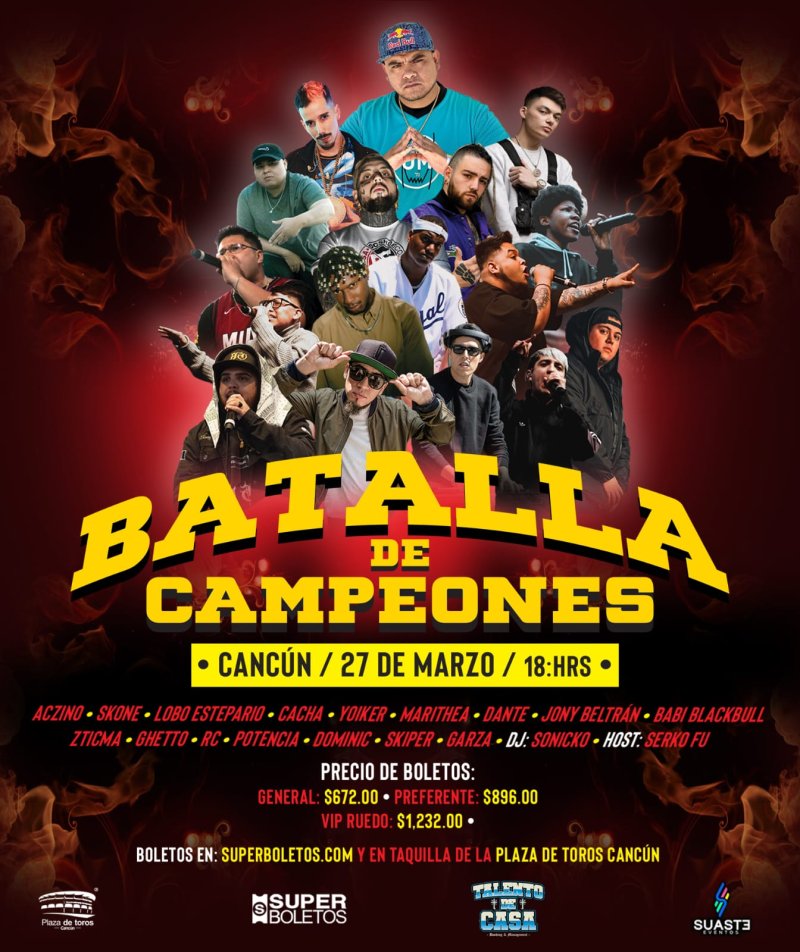 ¡¡¡ATENCIÓN CANCÚN!!! ¡¡¡La Batalla de Campeones esta de regreso!!!