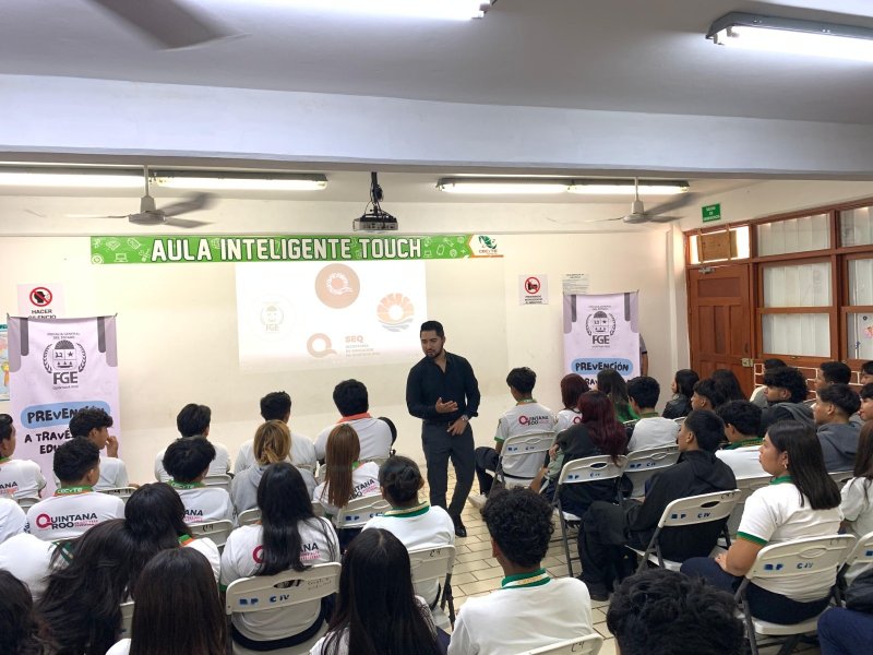 Atiende Fiscalía a 60 estudiantes víctimas de conductas antisociales, a través del programa “Prevención a través de la Educación