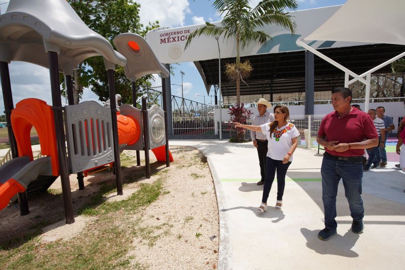 Bacalar tendrá obras para el disfrute de las familias: Mara Lezama