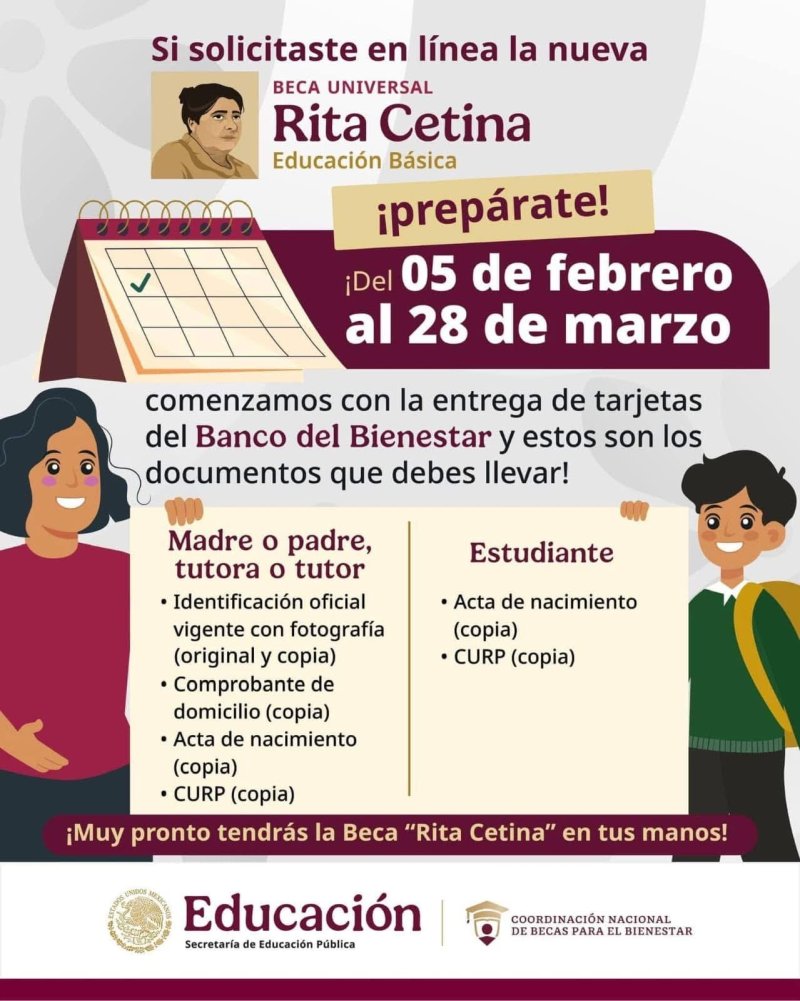 Beca “Rita Cetina”