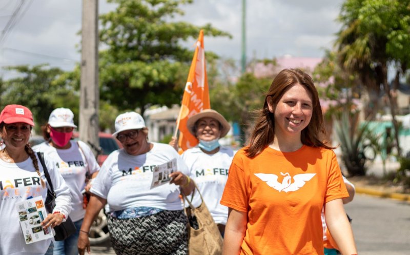 CANDIDATA A DIPUTADA POR DISTRITO V MÁFER BAEZA – MOVIMIENTO CIUDADANO