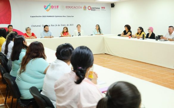 Capacita DIF Quintana Roo a responsables municipales del Programa de Atención a Niñas, Niños y Adolescentes en Situación de Vulnerabilidad