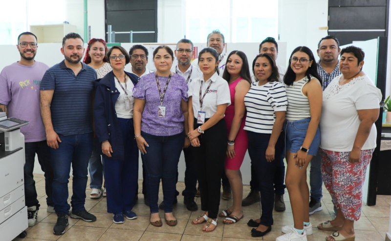 Capacitan en materia de captura de datos biométricos a personal de Oficialías del Registro Civil