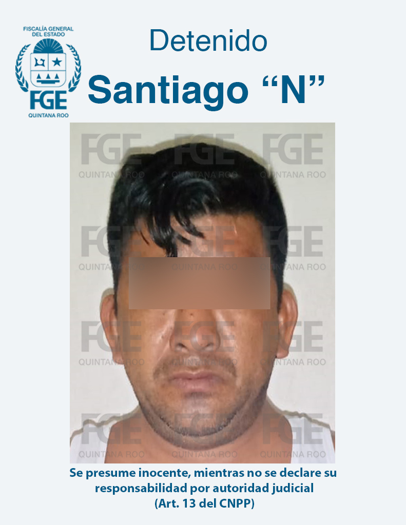 Capturan a un sujeto con presunta droga; podría estar relacionado con delitos de homicidio calificado en Benito Juárez