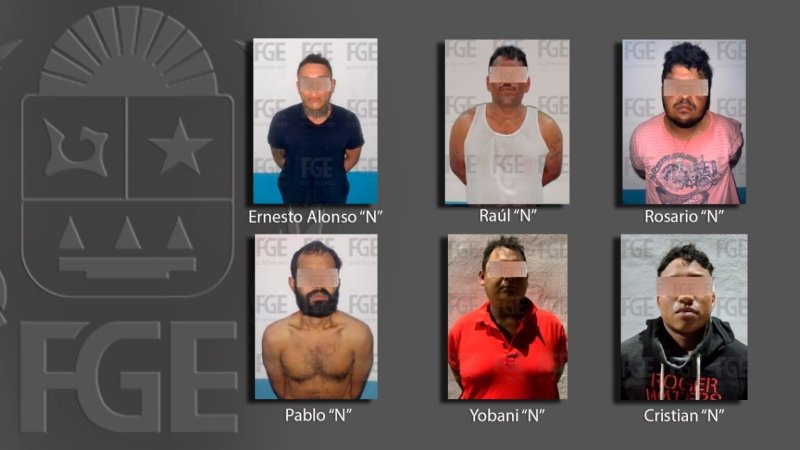 Capturan Fiscalía de Quintana Roo, Guardia Nacional y Ejército a seis implicados en multihomicidio ocurrido en la delegación Alfredo V. Bonfil de Benito Juárez