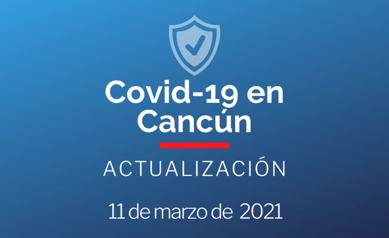 Casos coronavirus en Cancún, hoy 11 de marzo de 2021