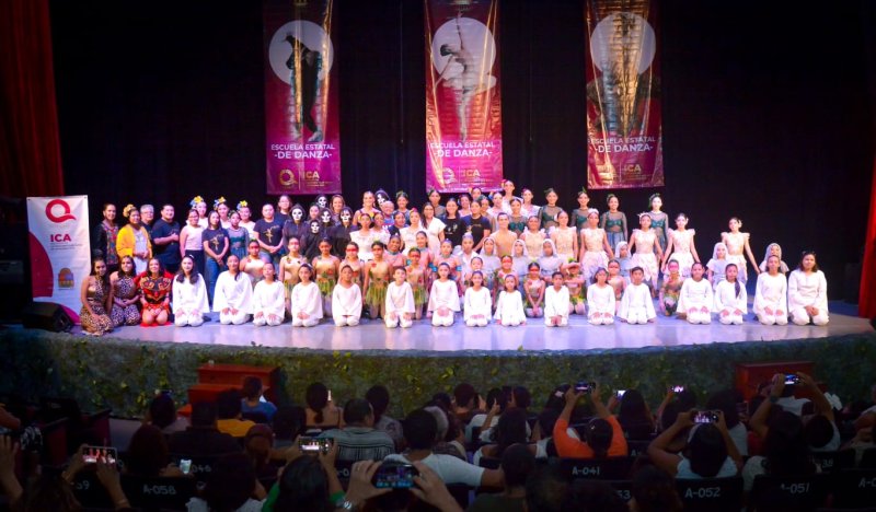 Celebra el ICA el 33 aniversario de la Escuela Estatal de Danza