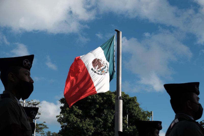Ceremonia del “Día de la Bandera”.