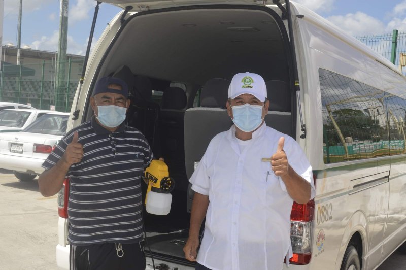 Cien días de “lucha sin cuartel” contra Covid-19 en el Sindicato de Taxistas “Andrés Quintana Roo”