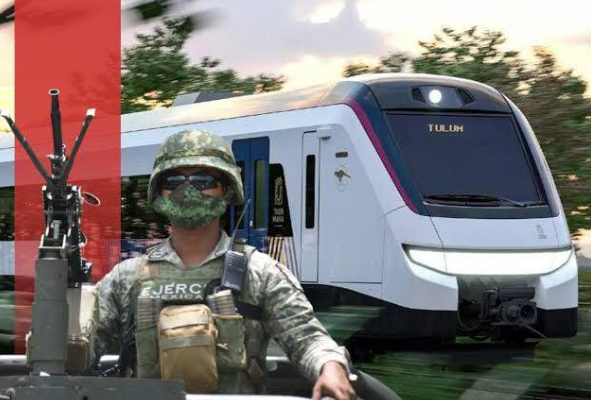Cómo en la CDMX: Tren Maya será vigilado por las Fuerzas Armadas