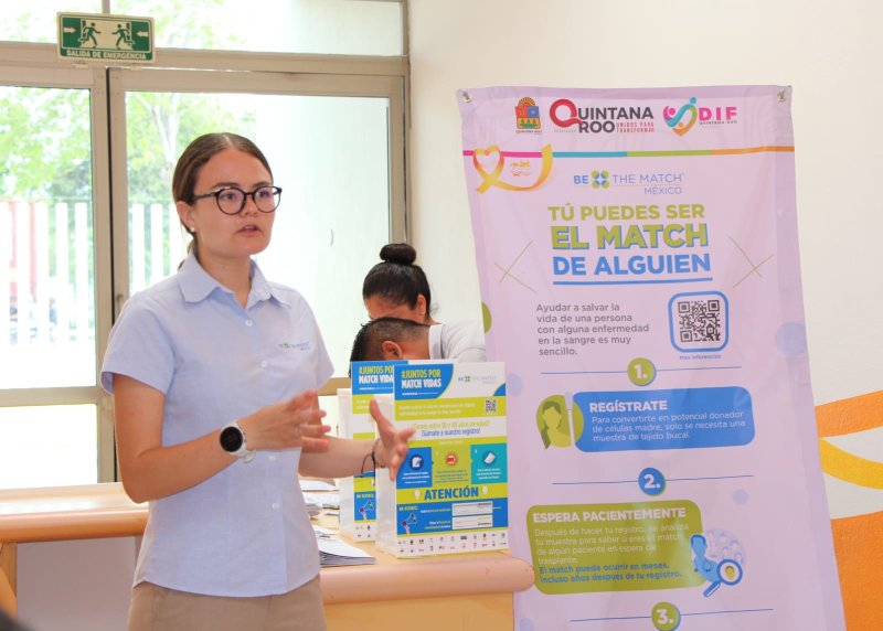 Con gran éxito se registran 534 posibles donantes de células madre para niñas, niños y adolescentes con cáncer