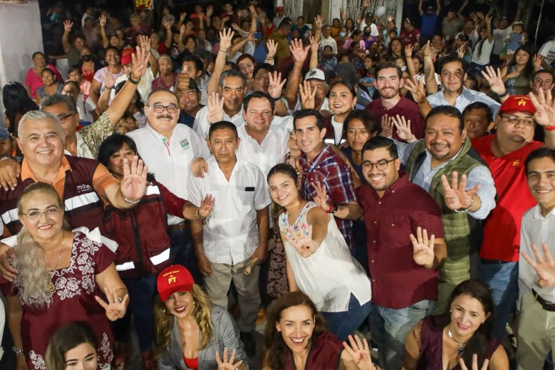 CON “HUACHO” DÍAZ, MORENA MUESTRA SÓLIDO AVANCE EN MÉRIDA