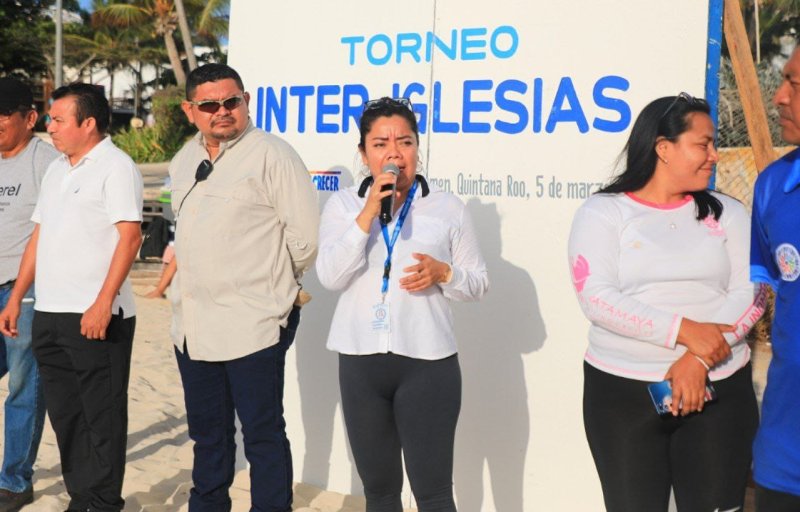 Con torneo inter iglesias fomentan la convivencia sana