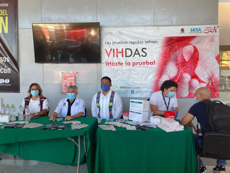 Concentran Cancún y Playa del Carmen la mayor incidencia en la detección de casos de VIH