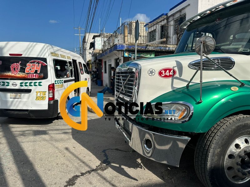 Conductor de Pipa provoca accidente