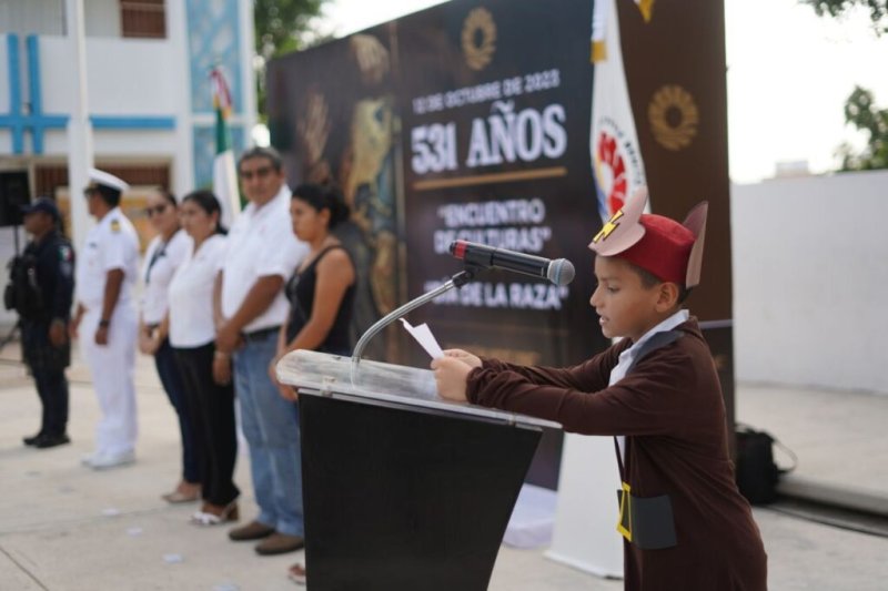 CONMEMORA GOBIERNO DE BJ EL 531 ANIVERSARIO DEL DÍA DE LA RAZA