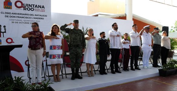 Conmemoran el 150 aniversario del natalicio del ilustre y ex-presidente de México Francisco I. Madero: SEFIPLAN