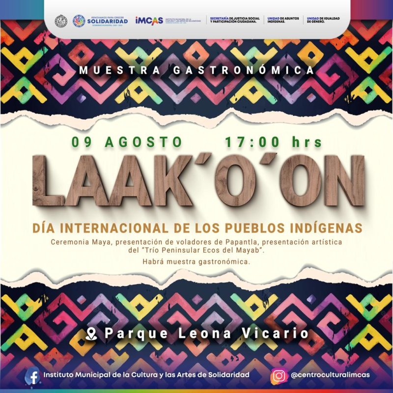 Conmemorarán Día Internacional de los Pueblos Indígenas 2022
