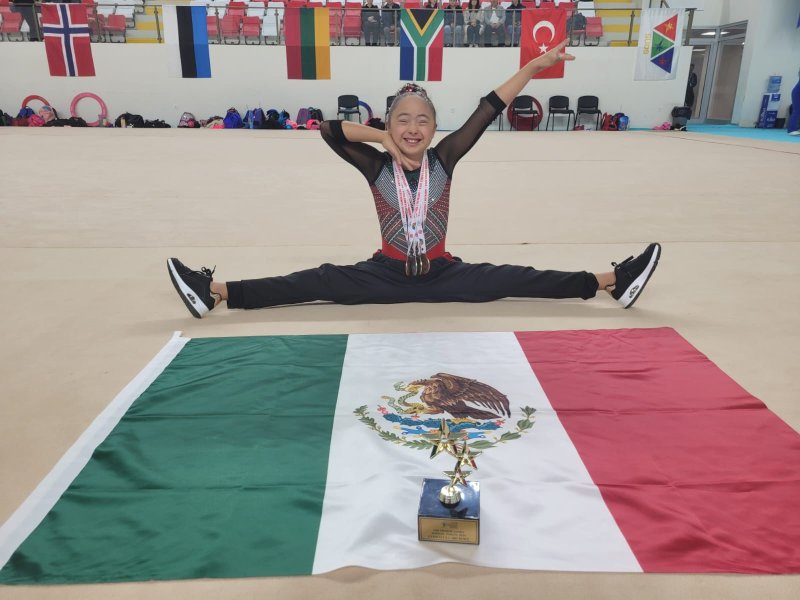 Conquista cuatro medallas la quintanarroense Helena Cárdenas, en el segundo ‘Trisome Games 2024’