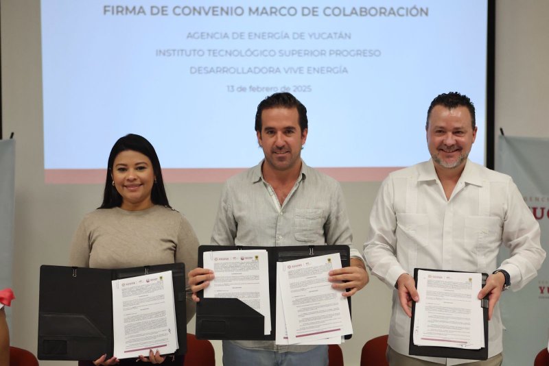 Consolida el Gobierno de Yucatán oportunidades laboralespara estudiantes de Energías Renovables