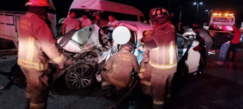 Continúan los accidentes en las carreteras.