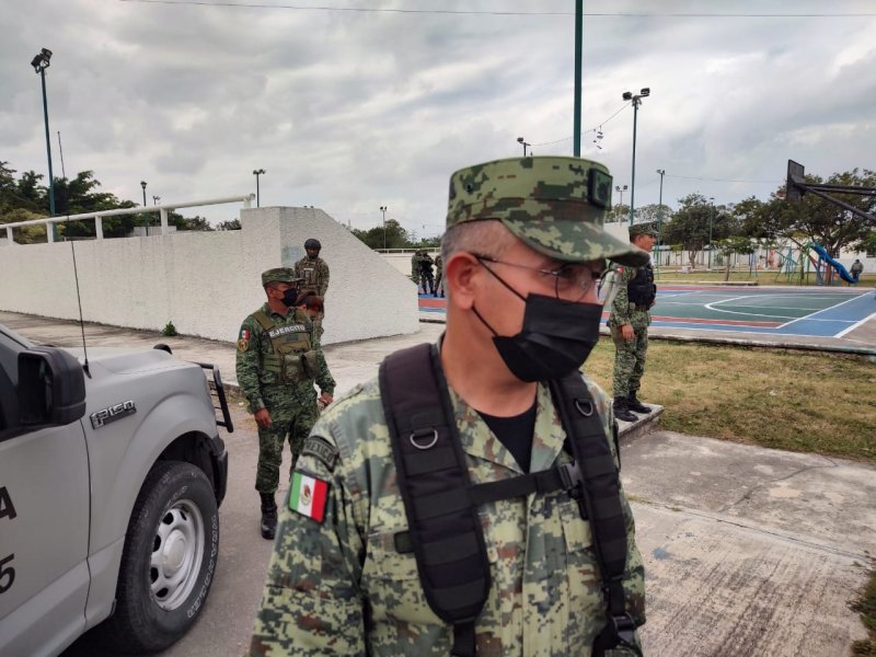 Dan inicio a Operativo de Reforzamiento de Seguridad desde Cancún