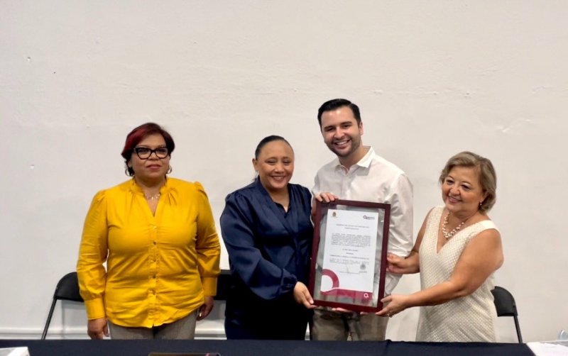Dan posesión como titular de la COJUDEQ a Eric Arcila Arjona