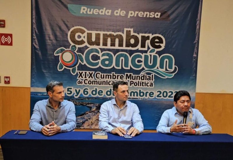 DE 4 AL 6 DE DICIEMBRE | Llegan a Quintana Roo la Cumbre Mundial de Comunicación Política