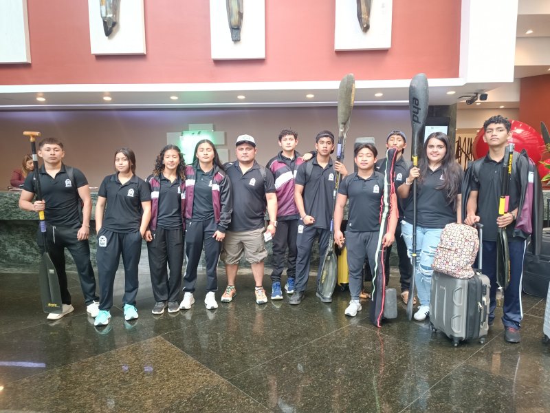 Debutan atletas quintanarroenses en la disciplina de canotaje dentro de los Nacionales CONADE 2024