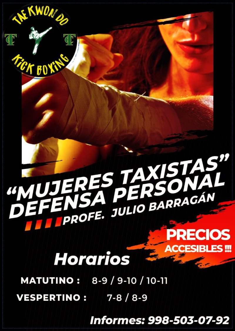 DEFENSA PERSONAL PARA MUJERES TAXISTAS